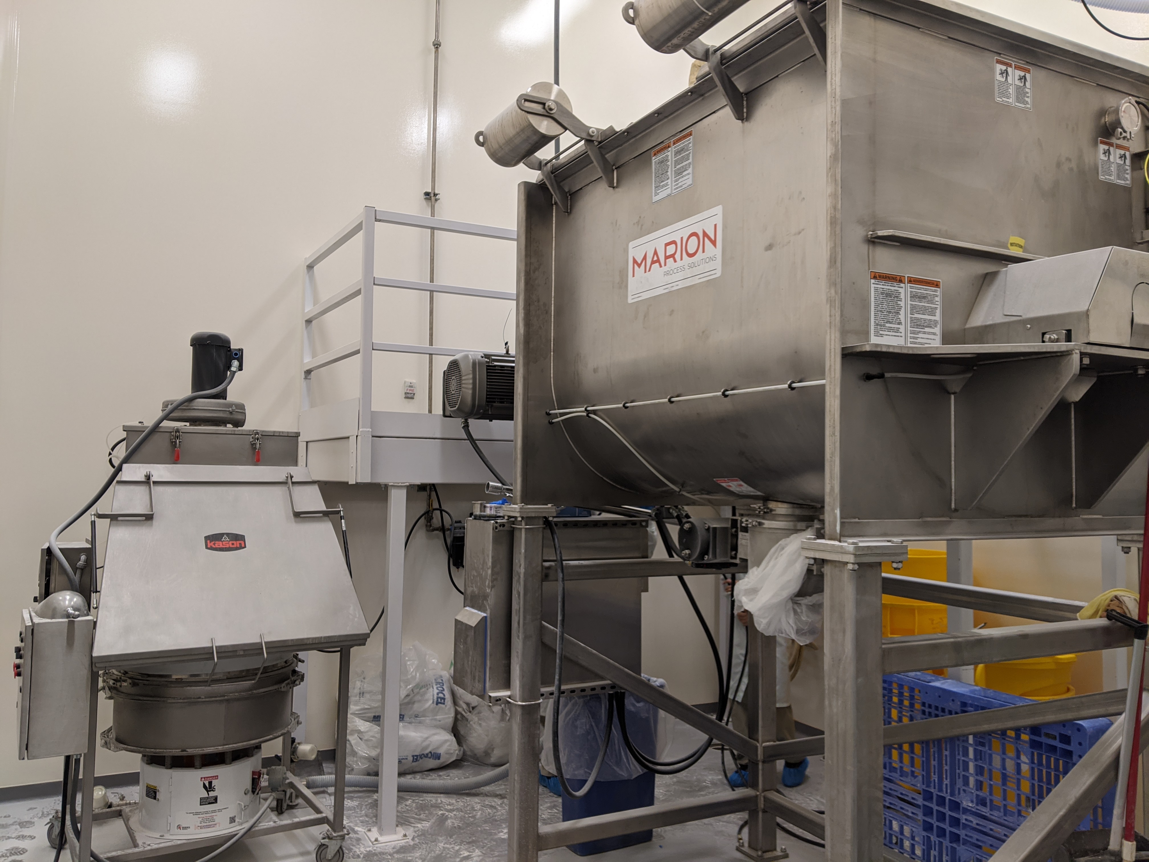 Biovation Labs Improves Process Efficiency and Product Quality with Kason and Marion Equipment